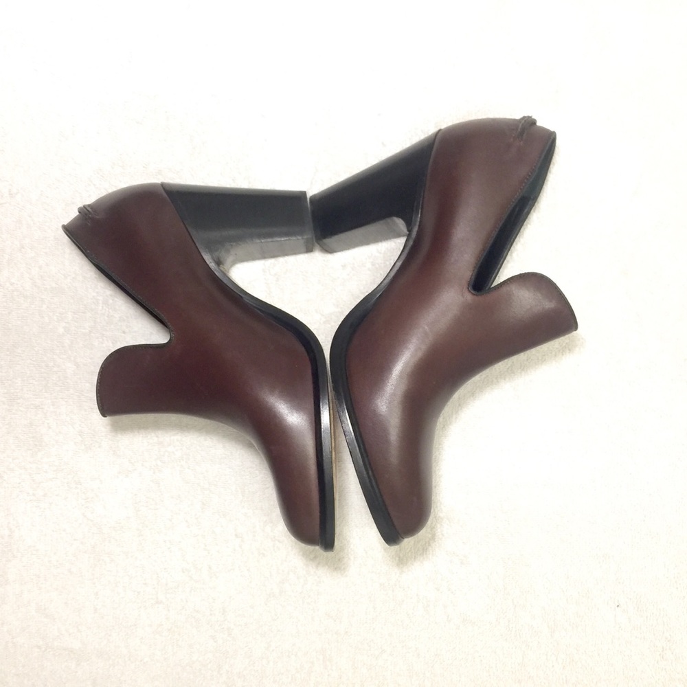 Rag&Bone New York brown with black block heel - Picture 3 of 6